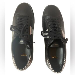 Celine TR01L Black & Silver Men’s Sneakers Size 46 / US 12